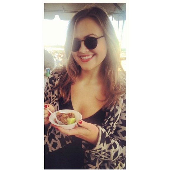 Vintage early 2010s, Cozy Part Wool BB Dakota Jacquard Wrap Coat, Size small - Picture 10 of 11